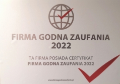 Firma Godna Zaufania 2022